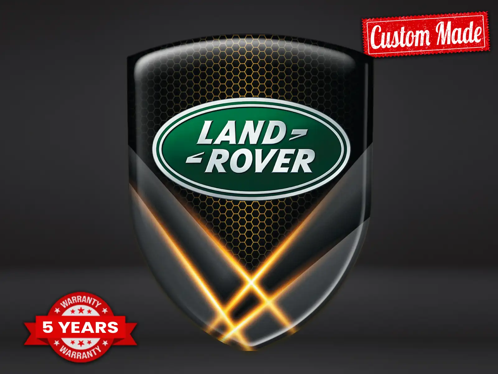 Land Rover Heckscheibensticker Premium Exklusiv Robust Auto